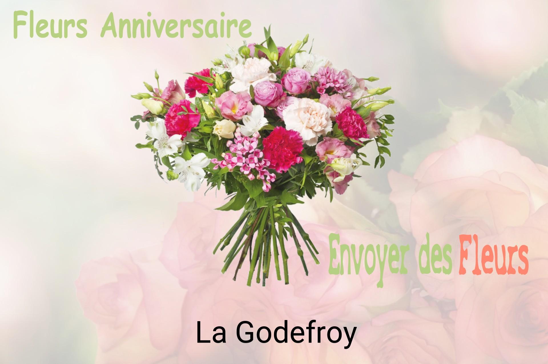 Bouquet de fleurs d’anniversaire livré à La Godefroy