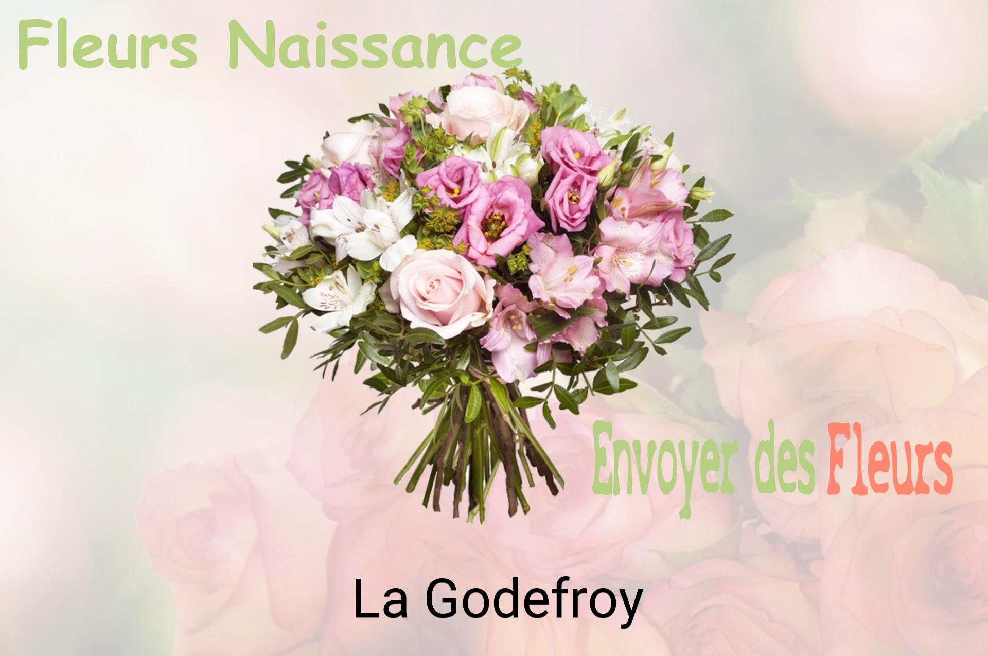 Bouquet de fleurs de naissance livré à La Godefroy